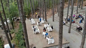 Ayazma Milli Parkındaki satranç buluşması heyecan yarattı